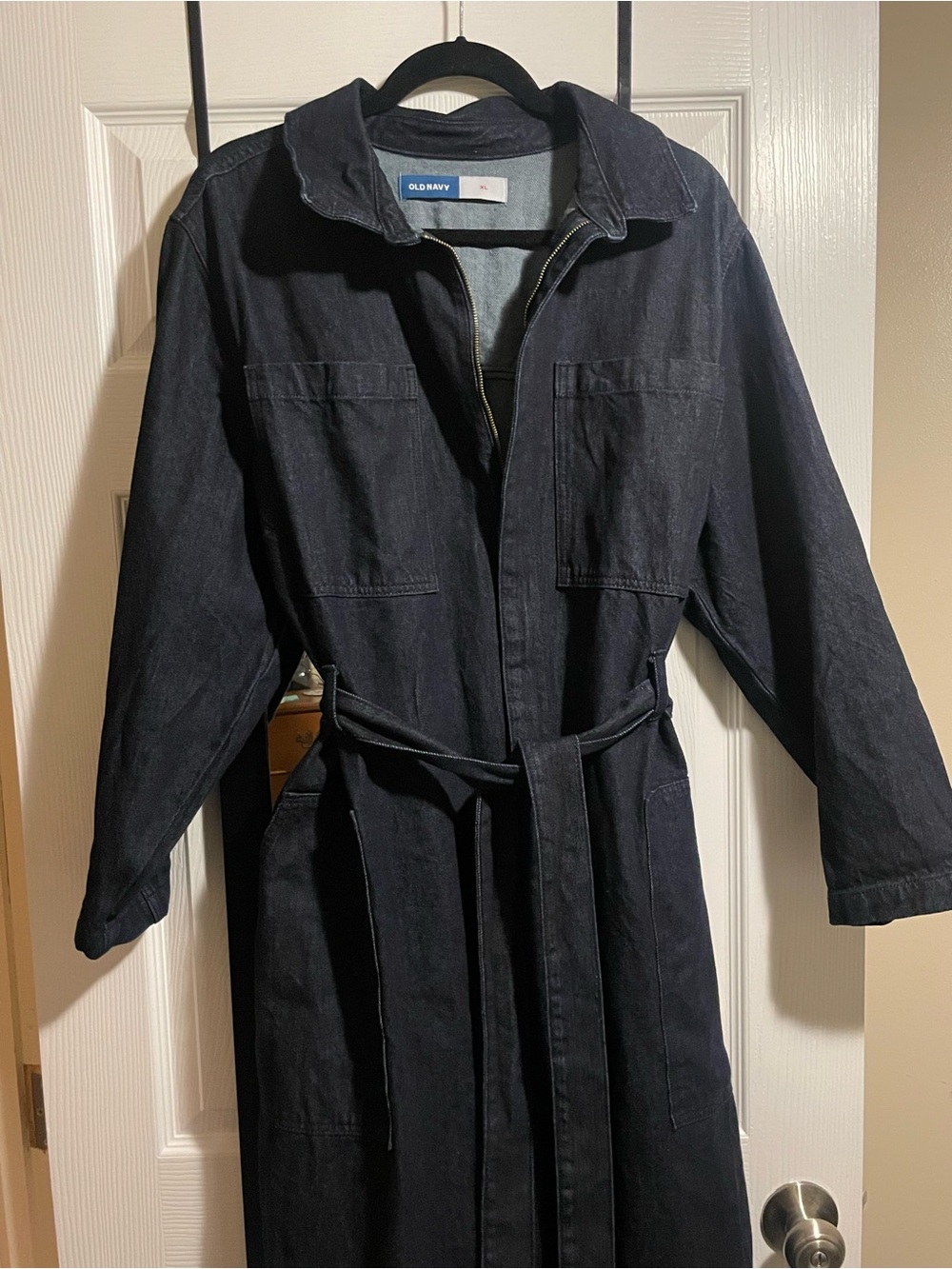 Old Navy Women’s Dark Denim Jumpsuit